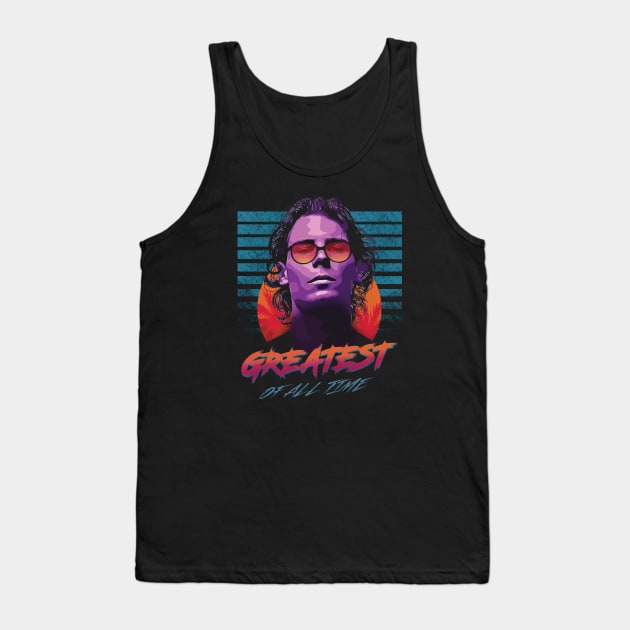 Rafael Nadal GOAT Tank Top by slawisa